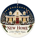 New Home Christmas Ornament 2026 - USA 250th Anniversary Housewarming Ornament - First Home Keepsake - New