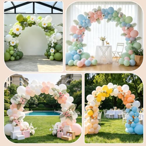 New Upgrades Balloon Arch Kit,9FT Height&10FT Width Adjustable Balloon Arch Stand with Water Fillable Base: For, alternate