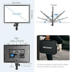 NL288 LED Video Light with 2.4G Remote, 45W 4800Lux 3200K-5600K, alternate view 3