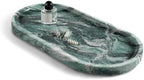 Norway Natural Marble Tray, 12"x6" Vanity Decorative Tray for Countertop Organizer, Catchall Tray for Perfume