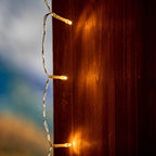 Novelty Lights 300 LED Warm White Waterproof Curtain Fairy String Lights, alternate view 3