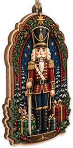 Nutcracker Christmas Decor, Vintage Christmas Ornaments, Nutcracker Ornaments in Nutcracker 1, alternate view 7