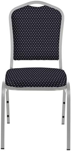 OEF9300F Series Silhouette Back Upholstered Stackable Banquet Chairs Premium Commercial Seating (2 Pack, Fabric, alternate