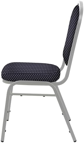 OEF9300F Series Silhouette Back Upholstered Stackable Banquet Chairs Premium Commercial Seating (2 Pack, Fabric, alternate