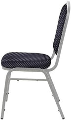 OEF9300F Series Silhouette Back Upholstered Stackable Banquet Chairs Premium Commercial Seating (2 Pack, Fabric, alternate