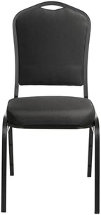 OEF9300F Series Silhouette Back Upholstered Stackable Banquet Chairs Premium Commercial Seating (2 Pack, Fabric, alternate