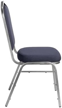 OEF9300F Series Silhouette Back Upholstered Stackable Banquet Chairs Premium Commercial Seating (2 Pack, Fabric, alternate