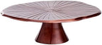 Old Dutch 3440AC Antique Copper Lily Pad, 141⁄2" D. Cake Stand Serving in Antique Copper