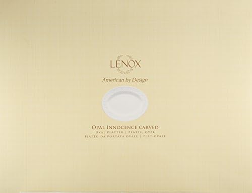 Opal Innocence Carved Large Oval Platter -, White (Pack of 6) in 4.20 LB (Pack of 6) in White, alternate view 4
