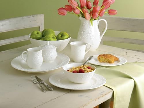 Opal Innocence Carved Large Oval Platter -, White (Pack of 6) in 4.20 LB (Pack of 6) in White, alternate view 5
