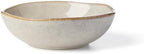 Organic Shades Oatmeal Stoneware 18-Piece Dinnerware Set for 6 in 18 Count in Oatmeal, alternate view 6