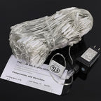 Outdoor Christmas Net Lights, 12FT x 5FT 360 LED Mesh String Light with 8 Lighting Mode, Connectable Waterproof, alternate