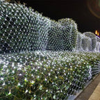 Outdoor Christmas Net Lights, 12FT x 5FT 360 LED Mesh String Light with 8 Lighting Modes, Connectable Waterproof, alternate