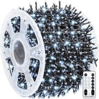 Outdoor Christmas String Lights, 1000 LED 328 FT Plug in Fairy Light with Remote Control 8 Modes & Timer