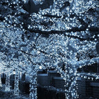 Outdoor Christmas String Lights, 1000 LED 328 FT Plug in Fairy Light with Remote Control 8 Modes & Timer, alternate view 4