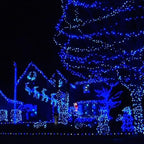 Outdoor Christmas String Lights, 1000 LED 328 FT Plug in Fairy Light with Remote Control 8 Modes & Timer, alternate view 4