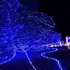 Outdoor Christmas String Lights, 1000 LED 328 FT Plug in Fairy Light with Remote Control 8 Modes & Timer, alternate view 6