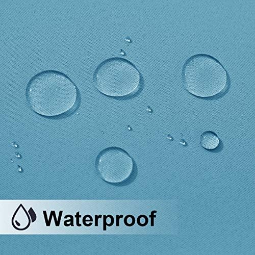 Outdoor Curtain for Patio Waterproof Extra Wide 100 in, Sun Blocking Vertical Blinds Thermal Insulated Stainless, alternate