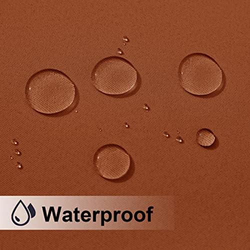 Outdoor Curtain for Patio Waterproof, Rustproof Grommet Thermal Insulated Extra Wide Blackout Privacy Indoor, alternate view
