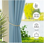 Outdoor Curtains for Patio Waterproof Extra Wide 2 Panels, Rustproof Grommet Indoor Outdoor Porch Curtains &, alternate view