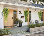 Outdoor Fake Hanging Plants, Draping Plant Vine, Faux Eucalyptus Leaf, alternate view 6