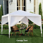 Outdoor Gazebo Canopy Wedding Party Tent Camping Shelter Commercial Instant Shelter Waterproof Tent with, alternate view 3