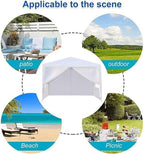 Outdoor Gazebo Canopy Wedding Party Tent Camping Shelter Commercial Instant Shelter Waterproof Tent with, alternate view 7