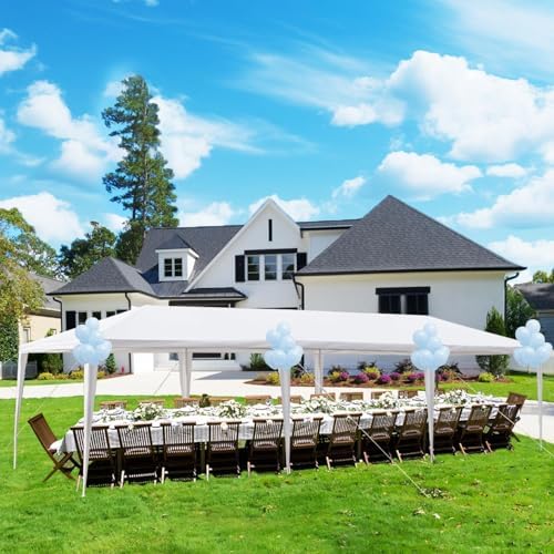 Outdoor Gazebo Canopy Wedding Party Tent Camping Shelter Commercial Instant Shelter Waterproof Tent with, alternate view 3