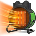 Outdoor Heaters for Patio - 1500W Portable Garage Heater with 60°Adjustable Angle, Overheat Protection & 2S Fast