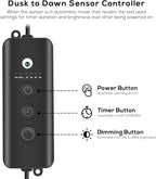 Outdoor Landscape Lighting with Dusk to Dawn Sensor Controller, 4 Pack, alternate view 4