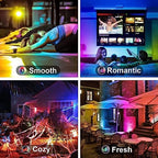 Outdoor LED Flood Light RGB Color Changing 500W Equivalent 2700k WarmWhite 5000LM Spotlight(Remote Control, 120, alternate