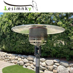 Outdoor Patio Heater Reflector Shield, Upgraded Aluminum Heat Reflector Top Replacement Dome Replacement Parts, alternate