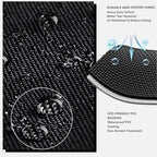 Outdoor Patio Square Table Cover 42 inch Black Heavy Duty Waterproof Cover, alternate view 3