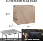 Outdoor Prep Table Cover, Compatible with 36" Outdoor Utility Cart, alternate view 3