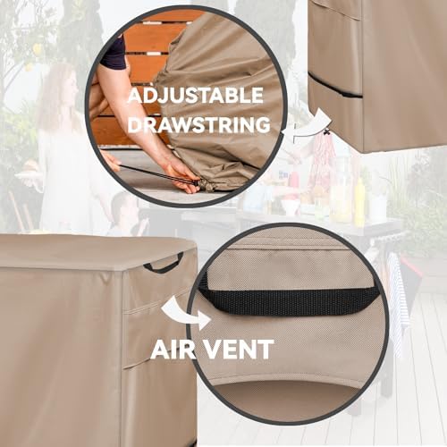 Outdoor Prep Table Cover, Compatible with 36" Outdoor Utility Cart, alternate view 5