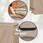 Outdoor Prep Table Cover, Compatible with 36" Outdoor Utility Cart, alternate view 5