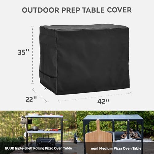 Outdoor Prep Table Cover-Compatible with 42 " Outdoor Utility Cart, alternate view 3