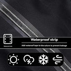 Outdoor Prep Table Cover, for 32 inch Ooni Medium Table, Black in Black, alternate view 4