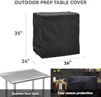 Outdoor Prep Table Cover for Keter Unity Small Portable Table, alternate view 3