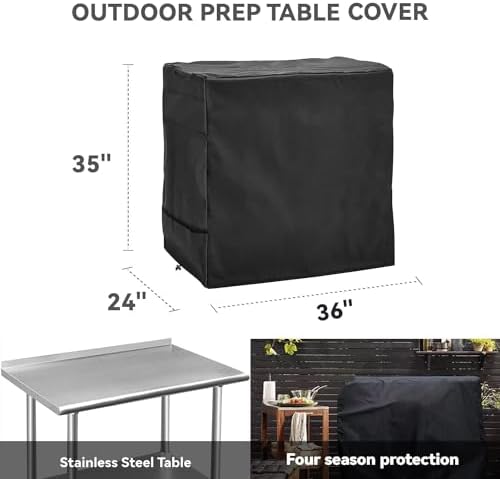 Outdoor Prep Table Cover for Keter Unity Small Portable Table, alternate view 3