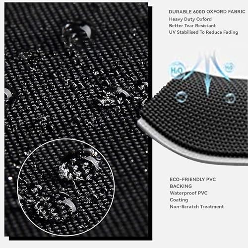 Outdoor Prep Table Cover for PC3404S Rolling Dining Table Compatible, alternate view 4