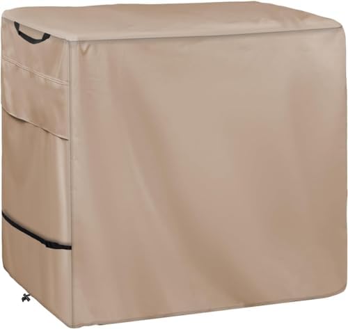 Outdoor Prep Table Cover for PC3404S Rolling Dining Table, Khaki in Khaki