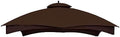 Outdoor Replacement Canopy Top Double Tier Gazebo Roof Cover for Lowe's Allen Roth 10x12 Gazebo #GF-12S004B-1