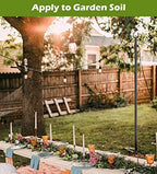 Outdoor String Light Pole, 10 FT Heavy Duty Hanging Light Stand Pole for Outside Garden Lawn, Patio, Christmas, alternate