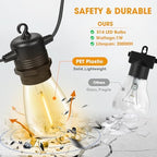 Outdoor String Lights, 100FT LED Waterproof Patio Lights, alternate view 3
