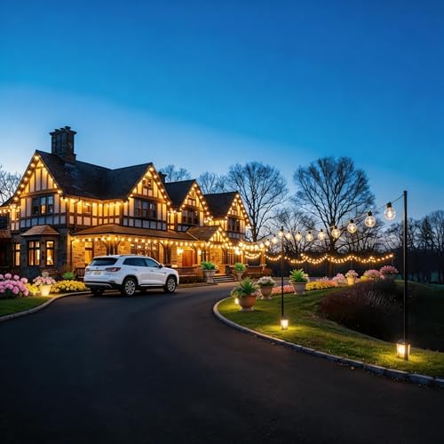 Outdoor String Lights 300 FT, LED Patio Light Outside Waterproof, alternate view 6