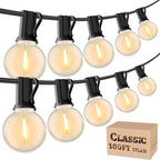 Outdoor String Lights LED Waterproof 100 FT, Patio Light for Outside