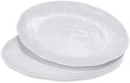 Oval Large Serving Platter, 16 Inch Melamine Serving Tray, Great for Restaurant, Steak, Salad and Everyday, Set