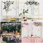 Over the Table Rod Stand with Clamps, Adjustable Table Arch, Gold in Gold, alternate view 6