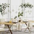Over the Table Rod Stand with Clamps, Adjustable Table Arch, White in White